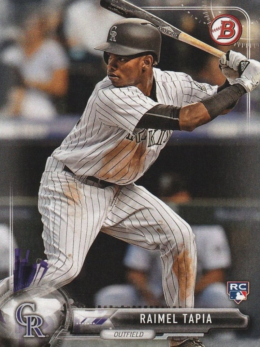 Raimel Tapia - 2017 Topps Bowman MLB Rookie Card